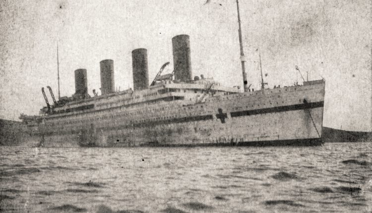 HMHS_Britannic_w_Moudros