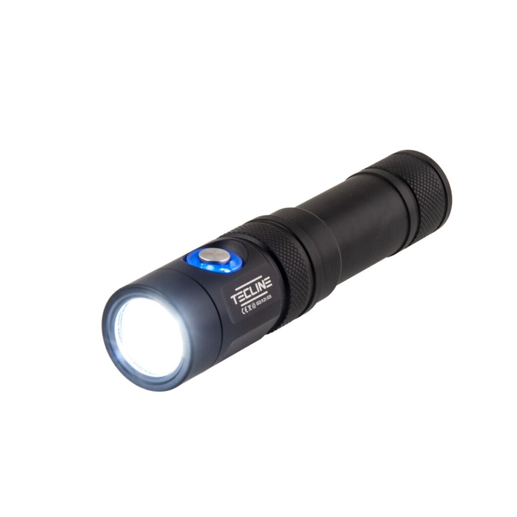 Latarka LED T1 Tecline nurkowanie
