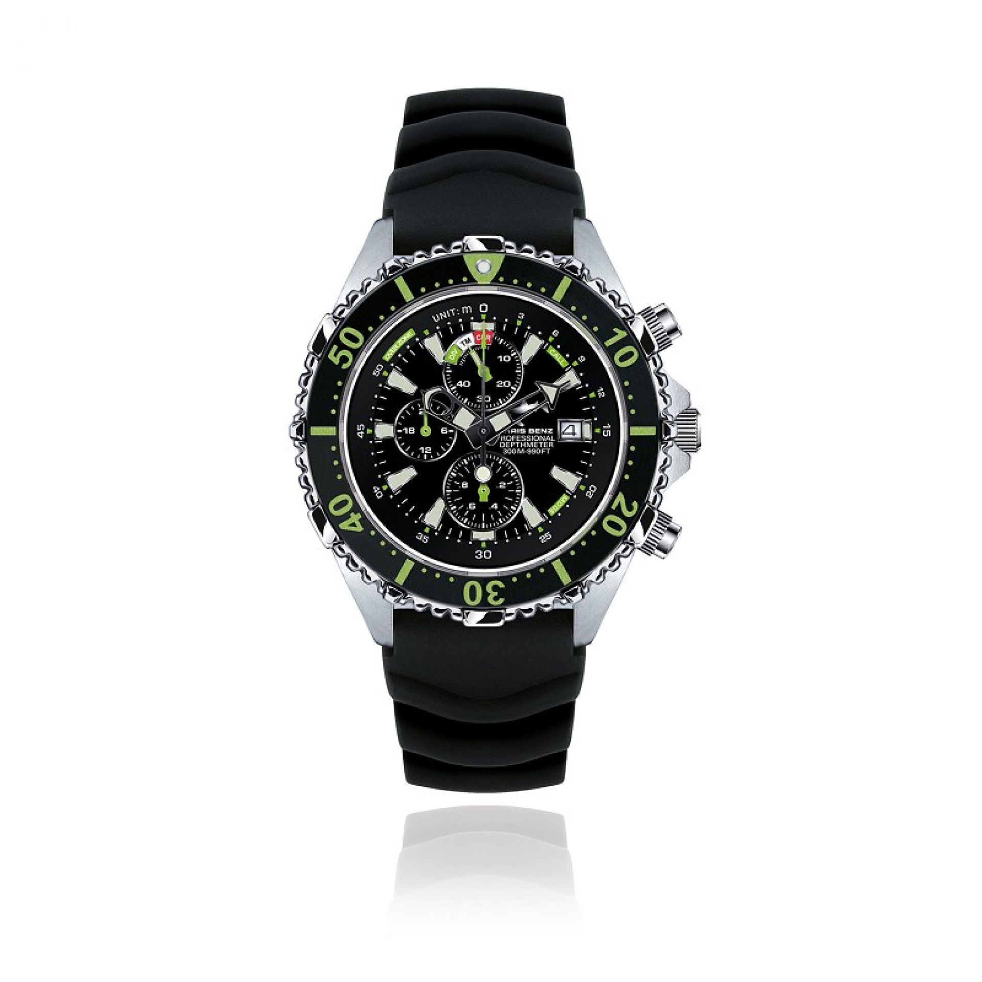 Zegarek Chris Benz Depthmeter Chronograph 300M CB-C300-G-KBS